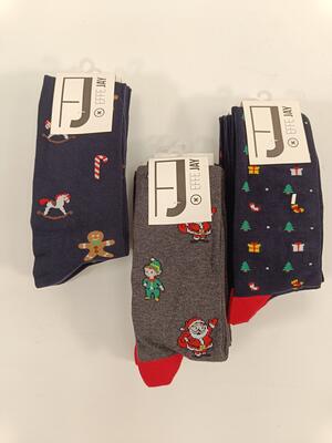 CALZINO LUNGO NATALE UOMO 9094 Ingrosso EFFE J Tellini S.r.l.